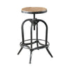 Industrial Swivel Iron Bar Stool