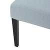 Buttoned Back Dining Chair - Light Blue (Single)