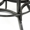 Industrial Swivel Iron Bar Stool - PU