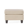 Small Fabric Footstool - Natural