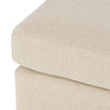 Small Fabric Footstool - Natural