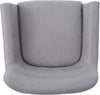 Buttoned Back Club Chair - Grey