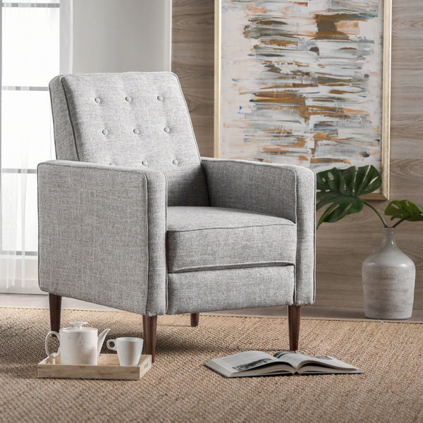 Accent Chair - Light Grey