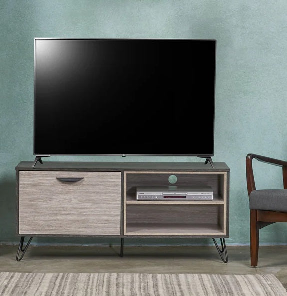 Grey Oak Effect TV Unit - Small