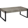 Concrete Effect Rectangular Coffee Table