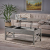 Lift-Top Coffee Table - Grey