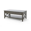 Lift-Top Coffee Table - Grey