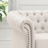 Chesterfield Arm Chair - Beige