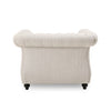 Chesterfield Arm Chair - Beige