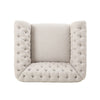 Chesterfield Arm Chair - Beige