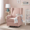 Swivel Recliner Armchair - Blush