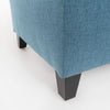 Fabric Storage Ottoman - Teal