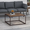 Elm Effect Square Coffee Table