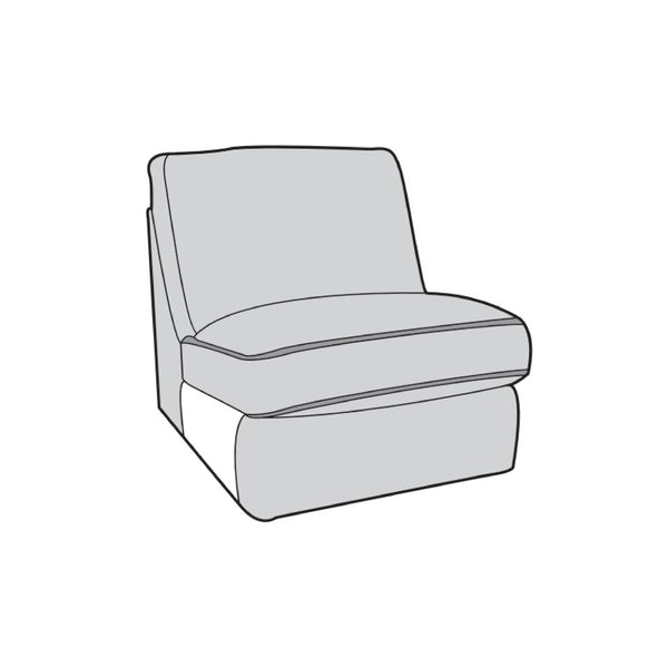 Aria Sofa - Armless Unit (Standard Back)