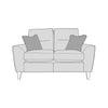 Alice Sofa - 2 Seater (Motion Lounger)