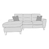 Alice Sofa - LHF Chaise (Motion Lounger)