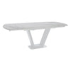 Apollo Dining Table 120cm Motion - White