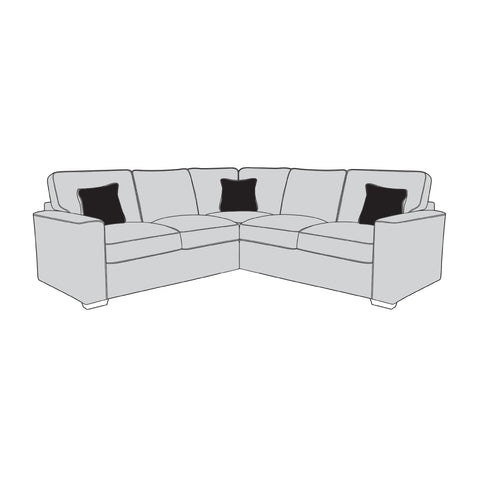 Aria Sofa - 2 Corner 2 (Standard Back)