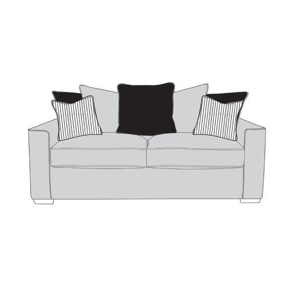 Aria Sofa - 3 Seater (Pillow Back)