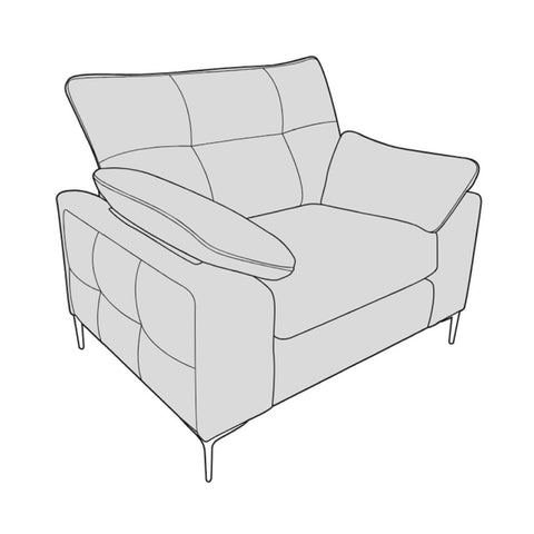 Elsie Sofa - Arm Chair