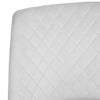 Pippa Diamond Stitch Swivel Chair - Limestone Velvet