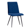 Soho Retro Dining Chair - Blue Velvet