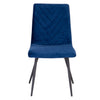 Soho Retro Dining Chair - Blue Velvet