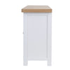 Country Living, White Painted & Oak - 4 Door Sideboard