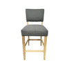 Country Living Fabric Bar Stool - Grey