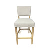 Country Living Fabric Bar Stool - Natural