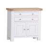 Country Living, White Painted & Oak - Small Sideboard