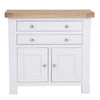 Country Living, White Painted & Oak - Small Sideboard