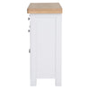 Country Living, White Painted & Oak - Small Sideboard