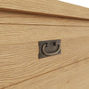 Oakdale Oak Blanket Box