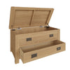 Oakdale Oak Blanket Box