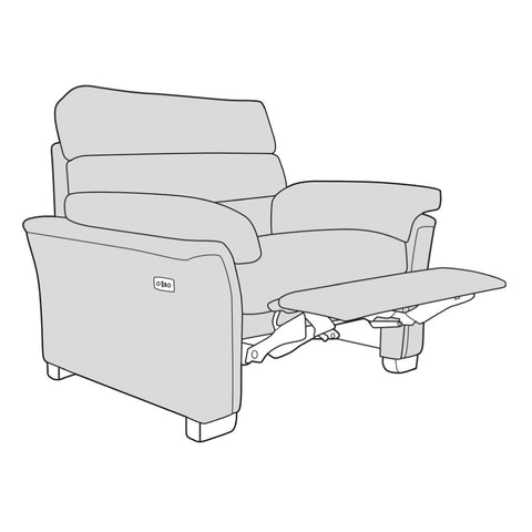 Annie Sofa - Arm Chair (Motion Lounger)