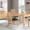 Dunmore Oak 160cm Fixed Top Dining Table