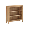 Dunmore Oak Low Bookcase