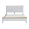 Earlham Grey Painted & Oak Bed Frame - 5ft Kingsize