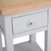 Earlham Grey Painted & Oak Lamp Table