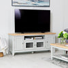 Earlham Grey Painted & Oak Large TV Unit