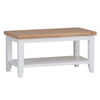 Earlham White Painted & Oak Small Coffee Table