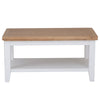 Earlham White Painted & Oak Small Coffee Table