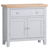 Earlham Grey Painted & Oak Small Sideboard