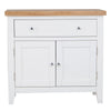 Earlham White Painted & Oak Small Sideboard