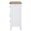 Earlham White Painted & Oak Small Sideboard