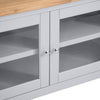 Earlham Grey Painted & Oak Standard TV Unit