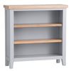 Earlham Grey Painted & Oak Small Wide Bookcase