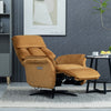 Evoque Swivel Electric Armchair - Amber