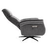 Evoque Swivel Electric Armchair - Grey